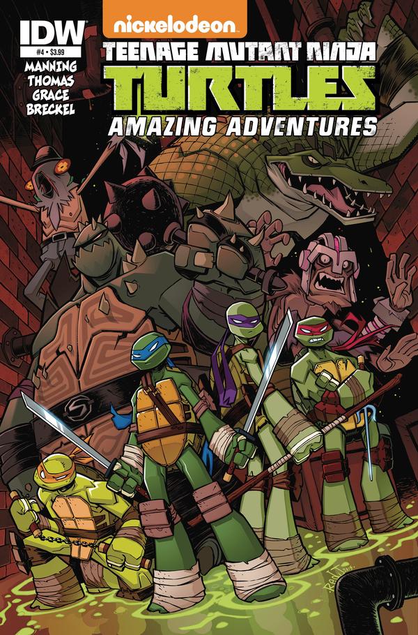 Teenage Mutant Ninja Turtles: Amazing Adventures #4