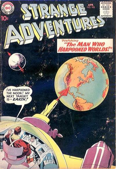 Strange Adventures #103 cover
