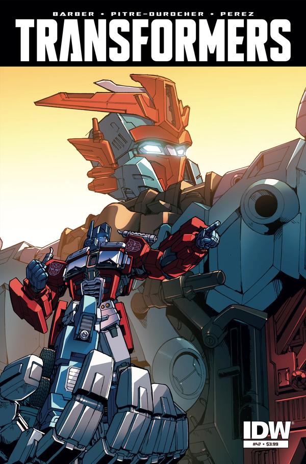 The Transformers #47 cover