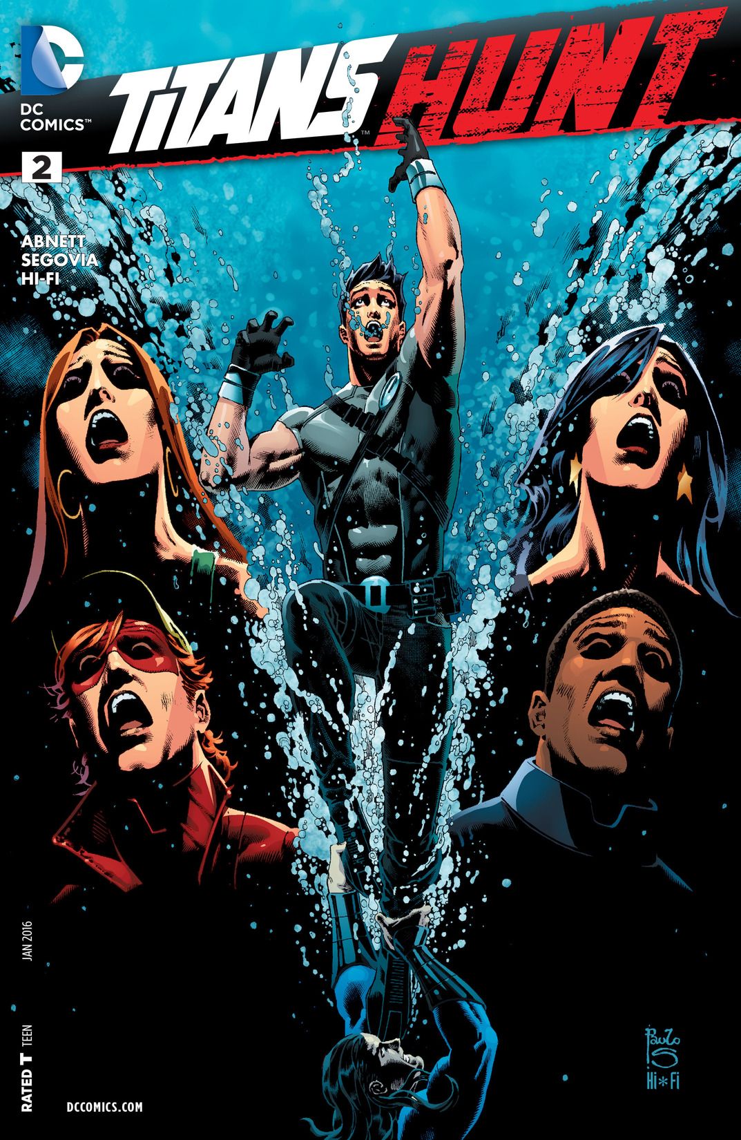 Titans Hunt #2 cover