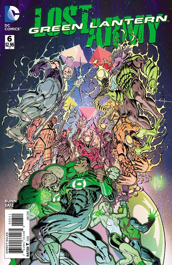 Green Lantern: Lost Army #6 cover