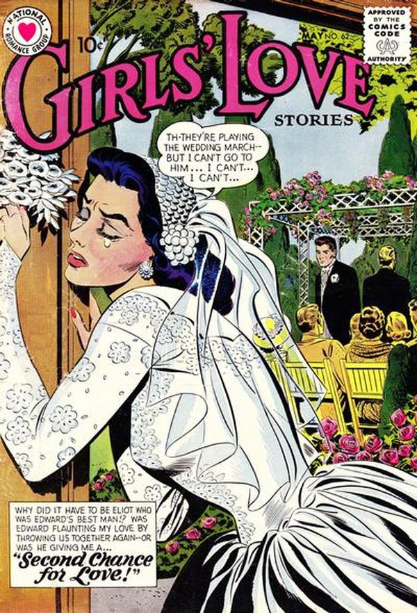 Girls' Love Stories #62 cover