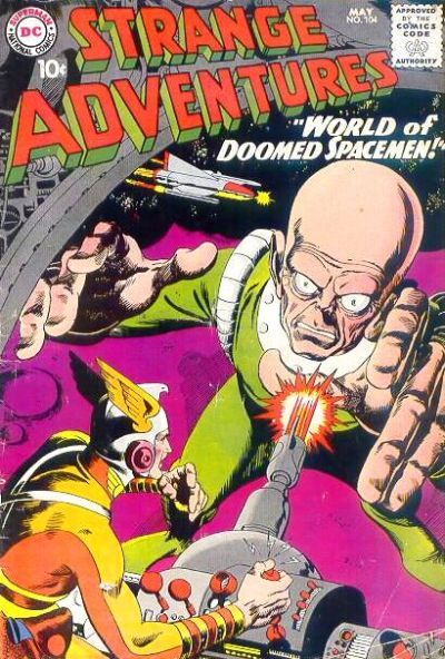 Strange Adventures #104 cover