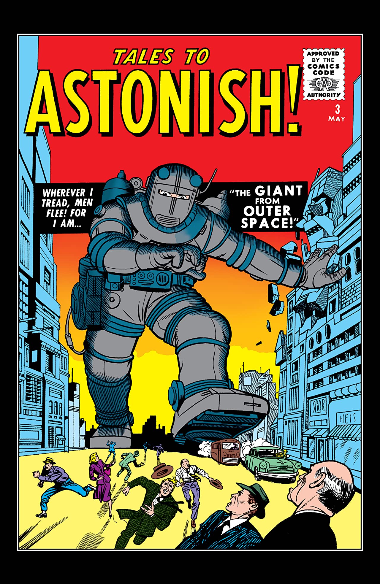 Tales to Astonish #3 cover