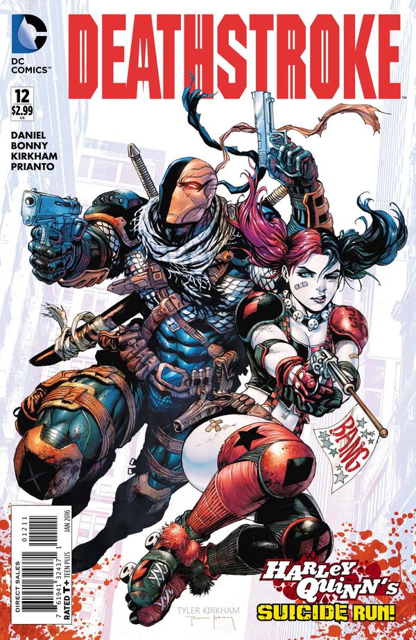 Deathstroke #12 cover
