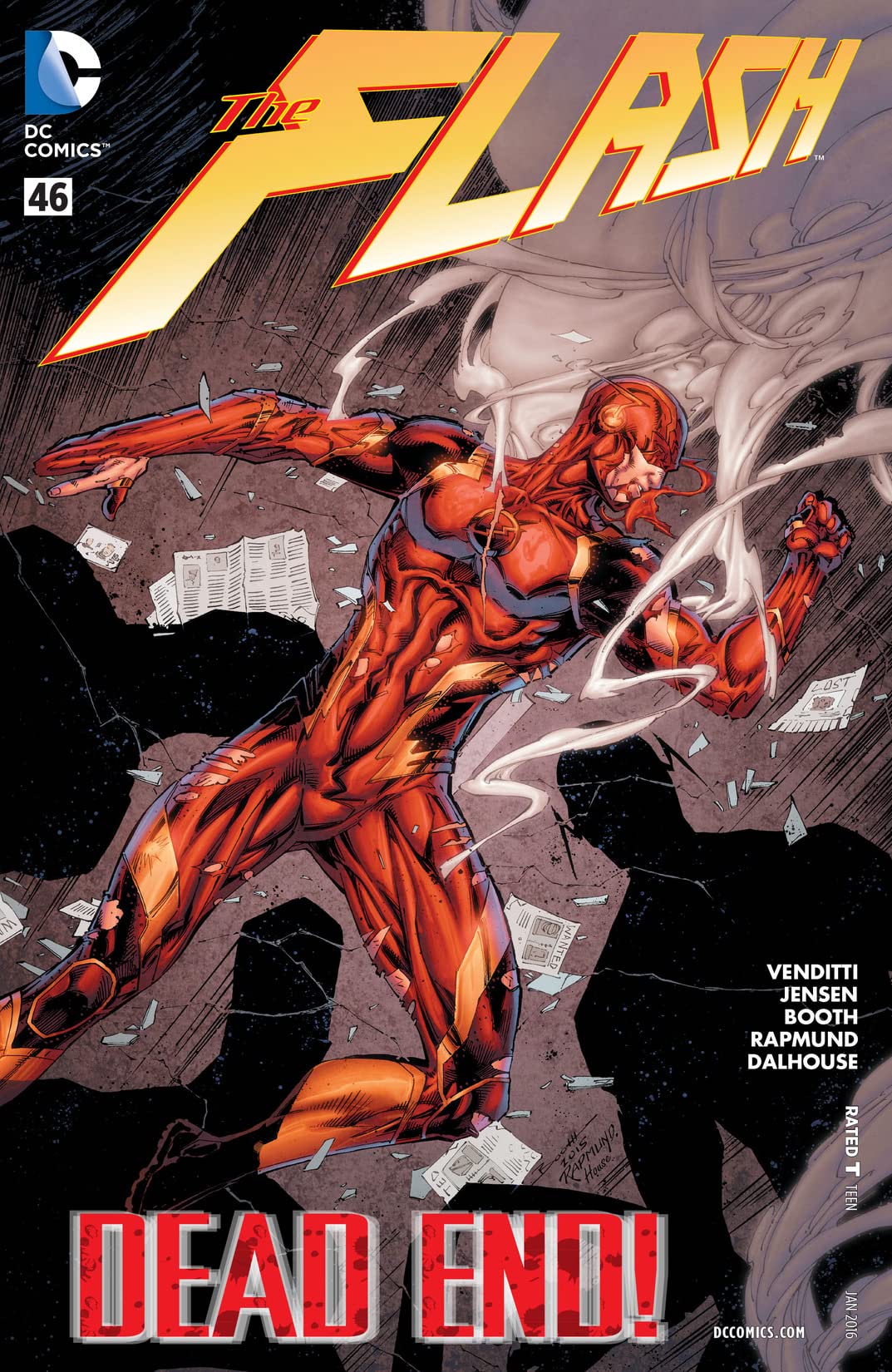 The Flash #46 cover