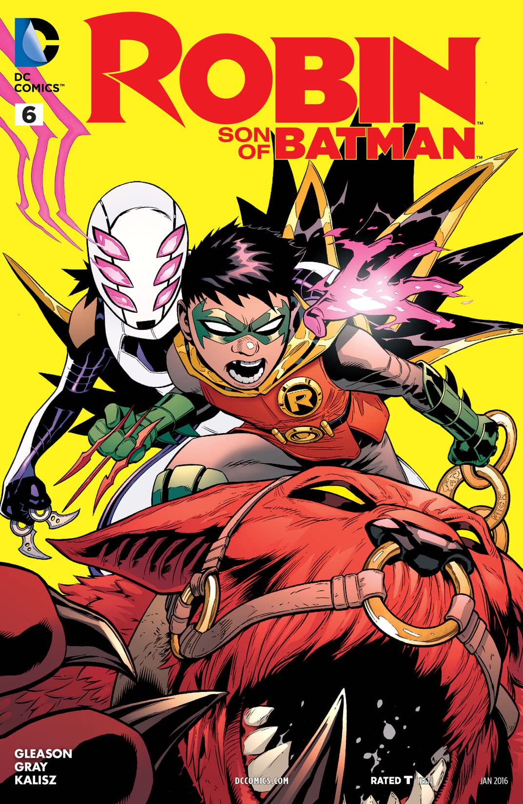 Robin: Son of Batman #6 cover