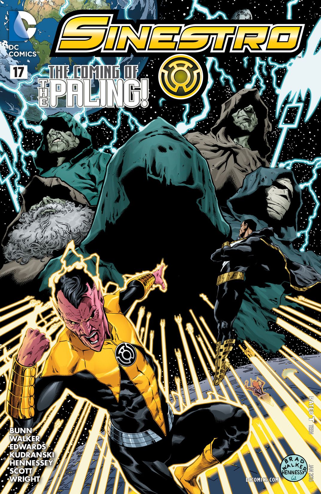 Sinestro #17 cover