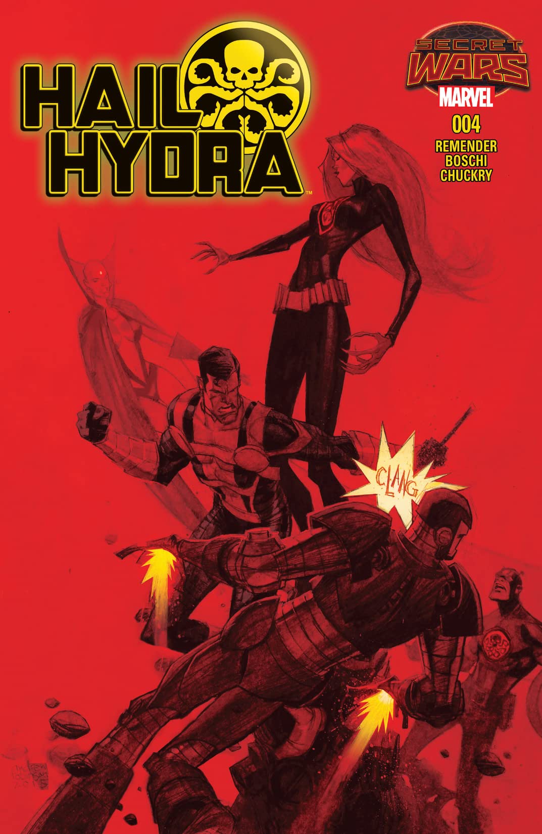 Hail Hydra #4 cover