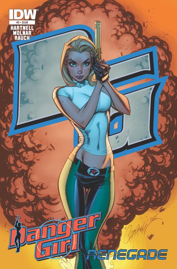 Danger Girl: Renegade #3 cover