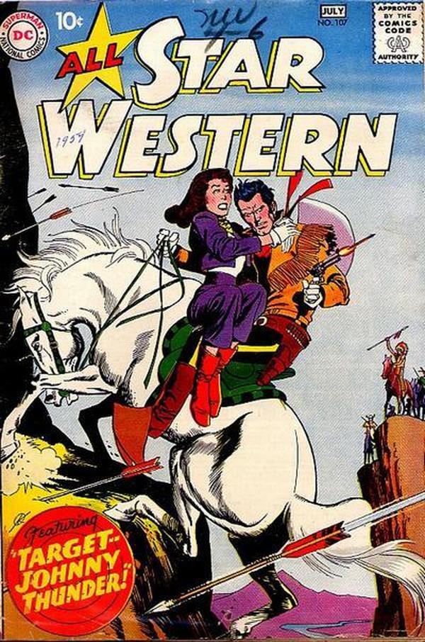 All Star Western #107 cover