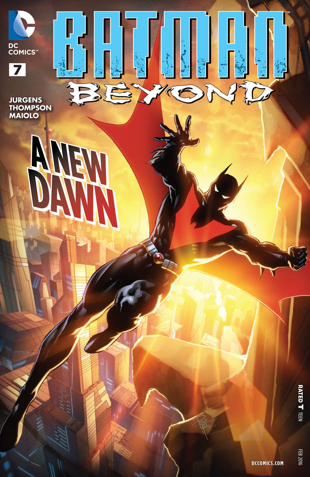 Batman Beyond #7 cover