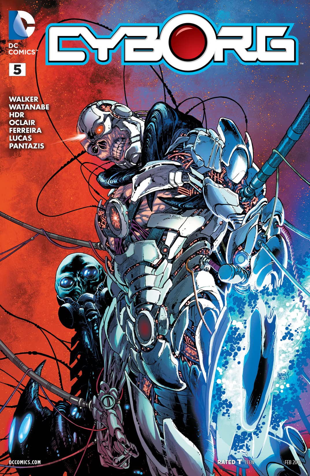 Cyborg #5 cover