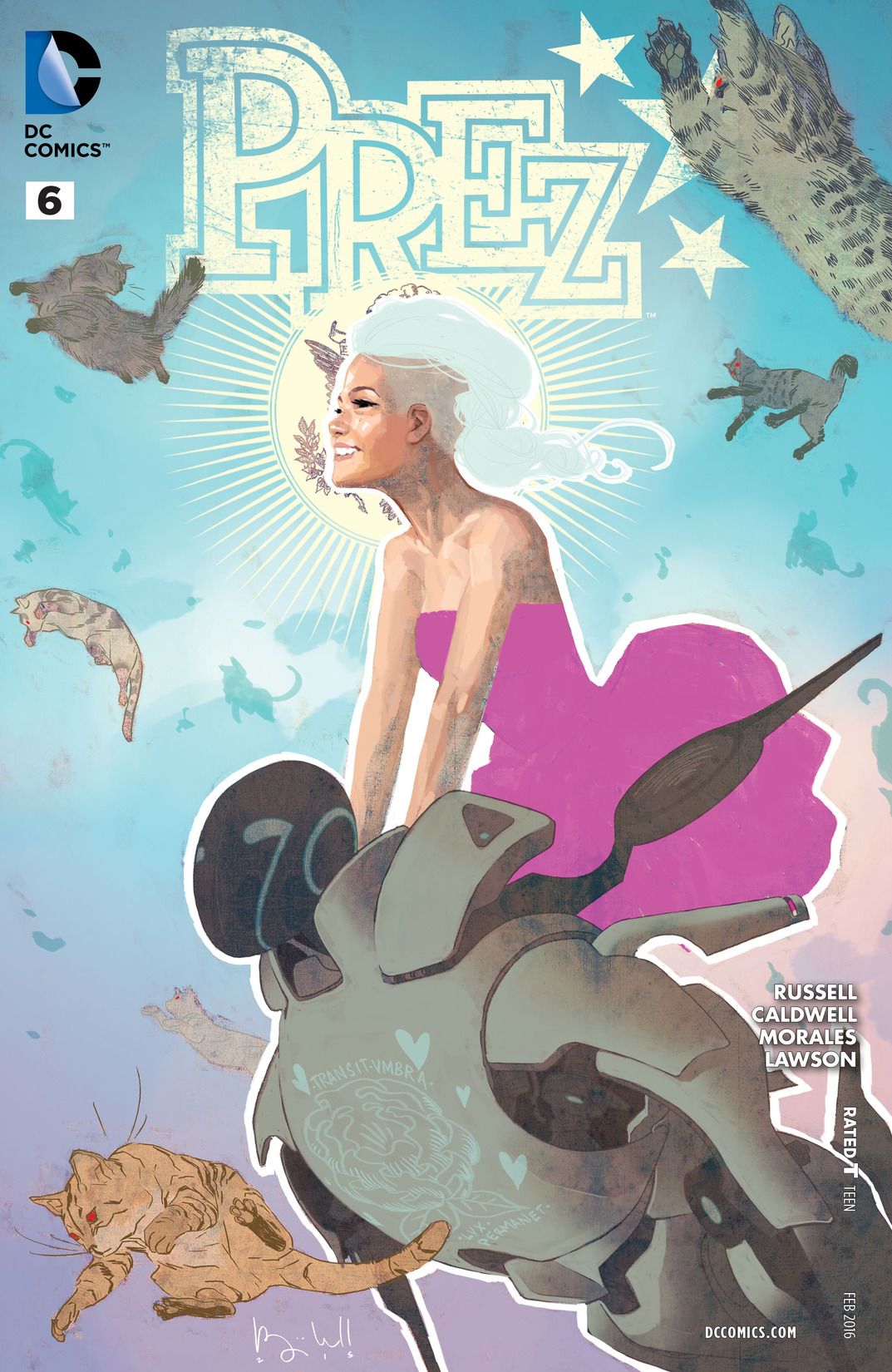 Prez #6 cover
