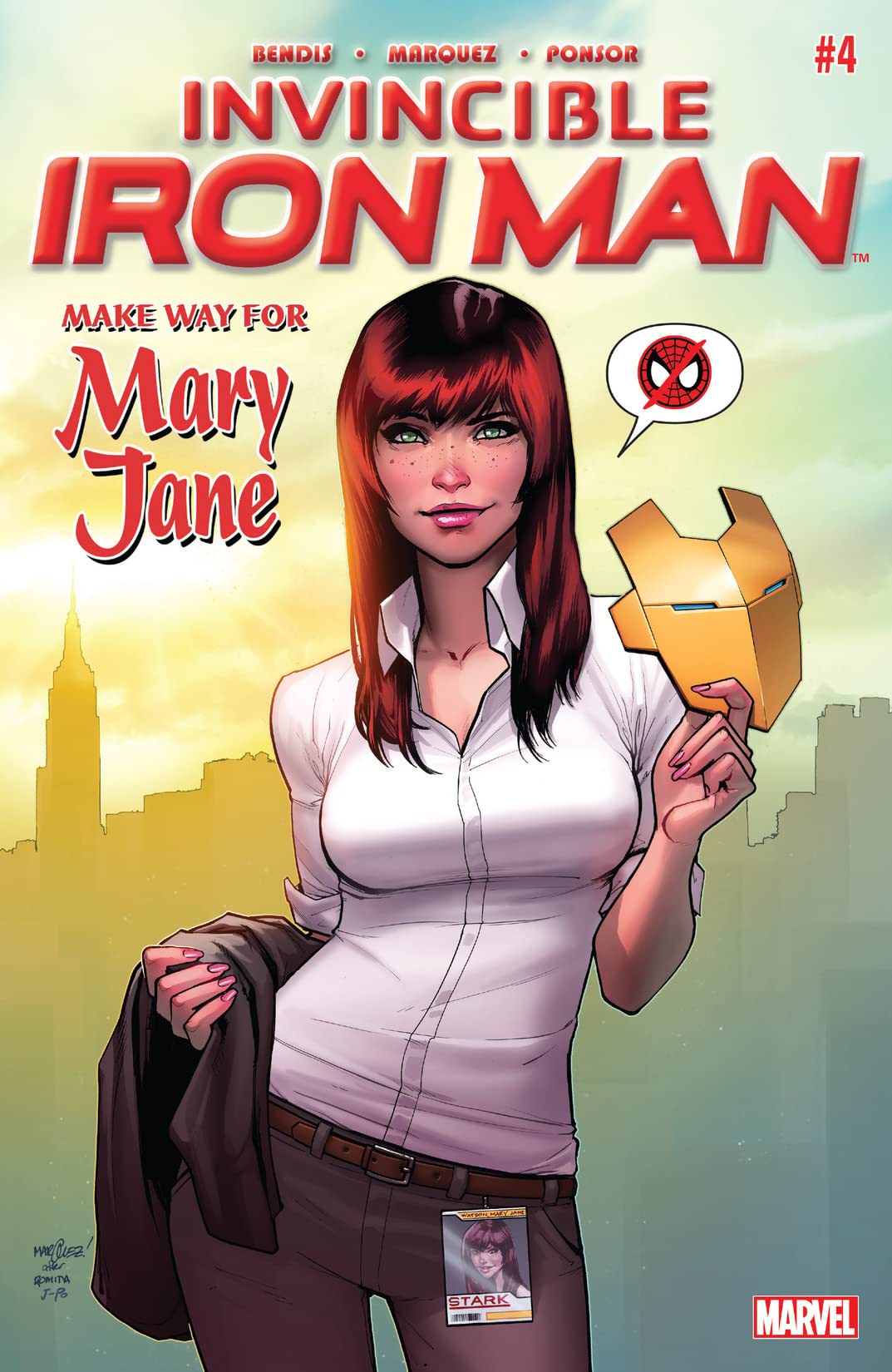 Invincible Iron Man #4 cover