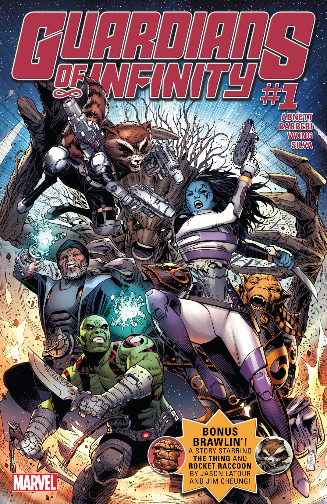 Guardians of Infinity #1 cover