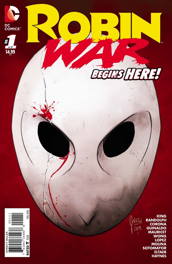 Robin War #1 cover
