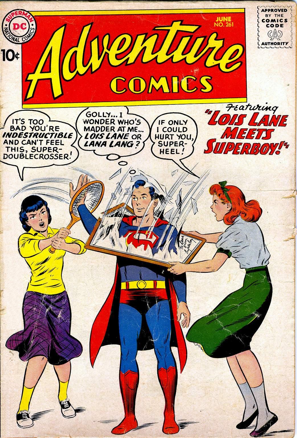 Adventure Comics #261 cover