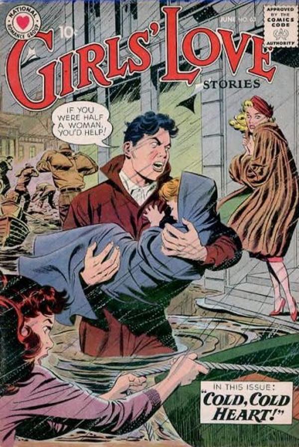 Girls' Love Stories #63 cover