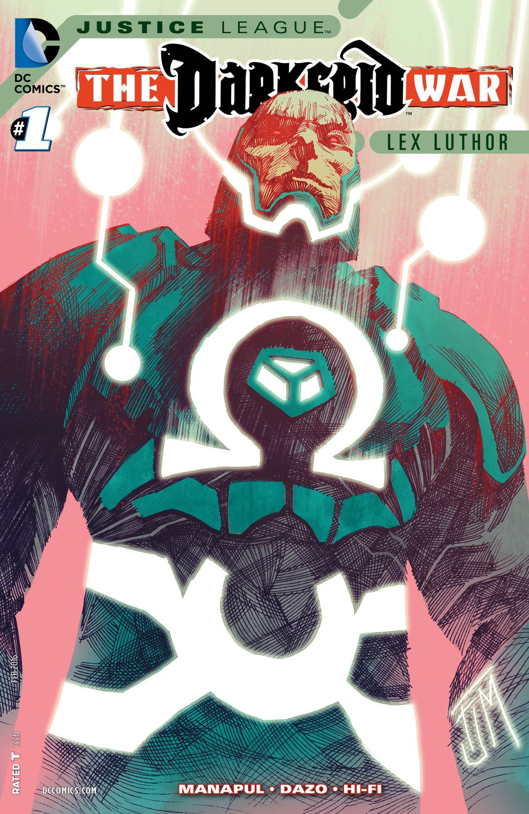 Justice League: Darkseid War: Lex Luthor #1 cover
