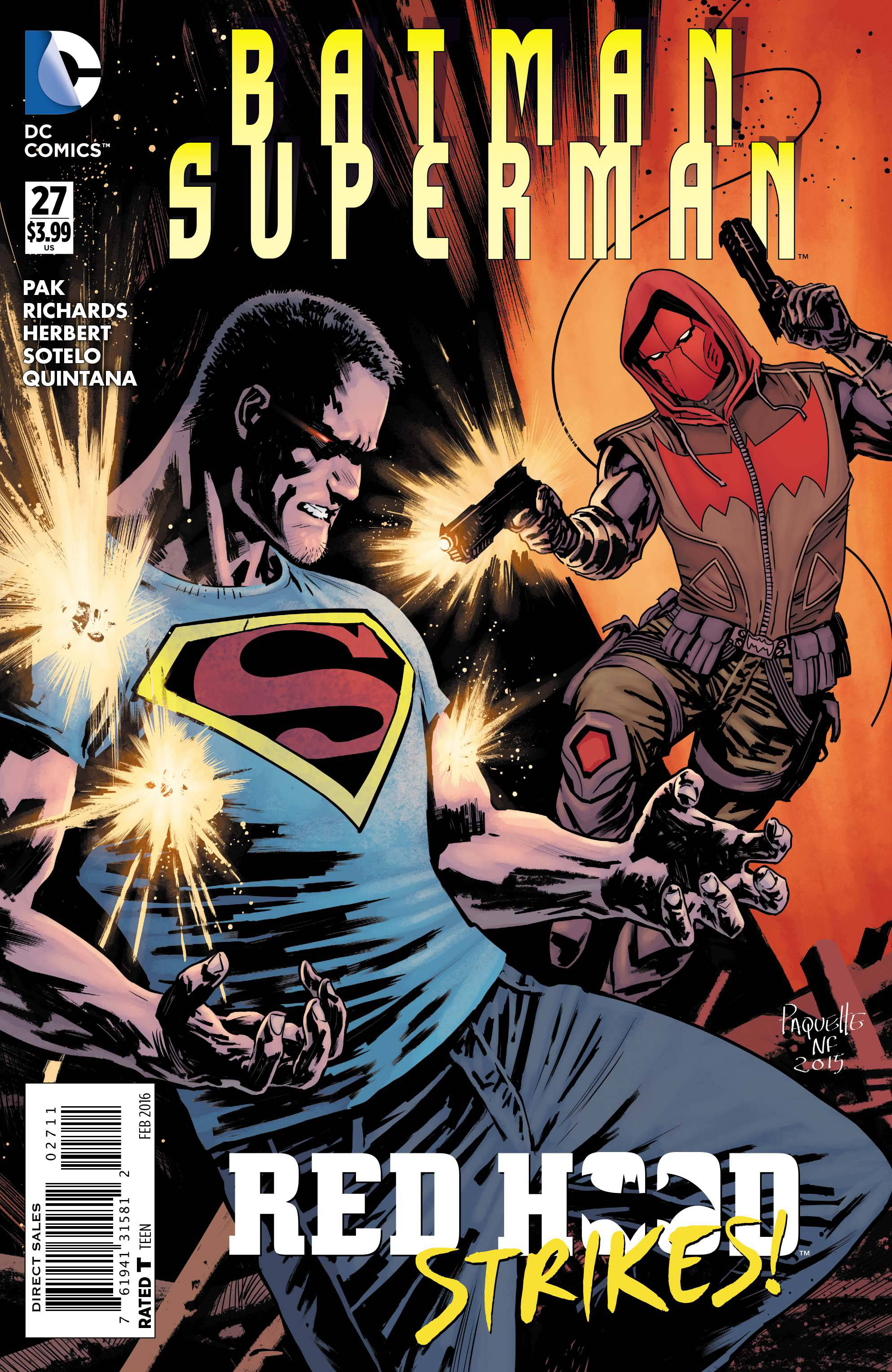 Batman / Superman #27 cover