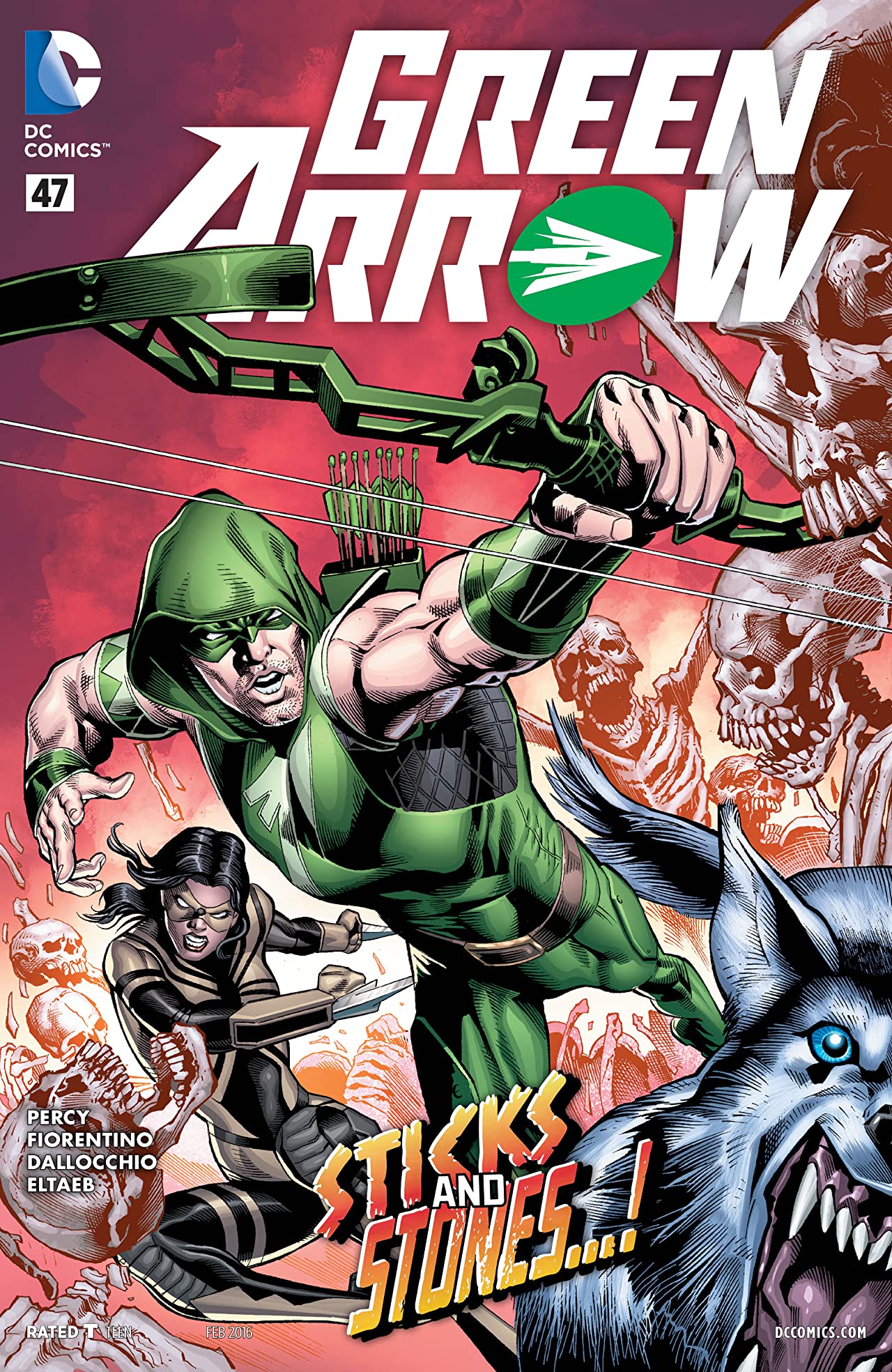 Green Arrow #47 cover