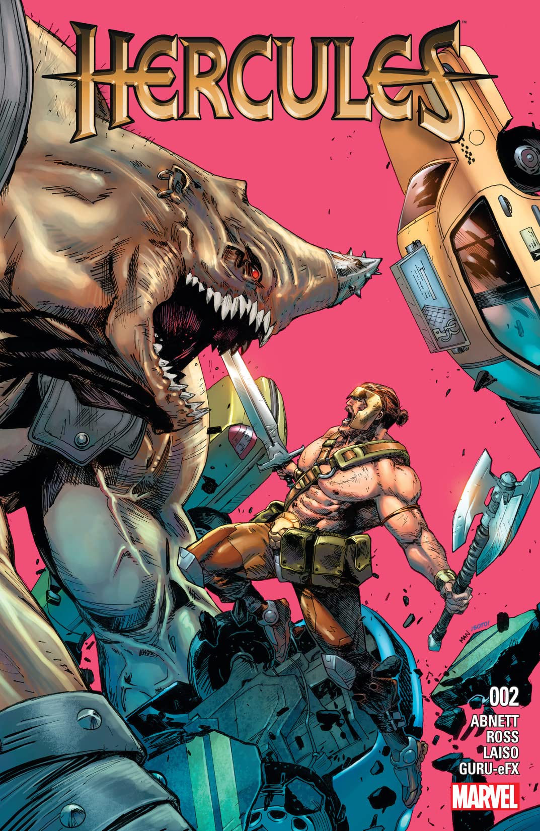 Hercules #2 cover