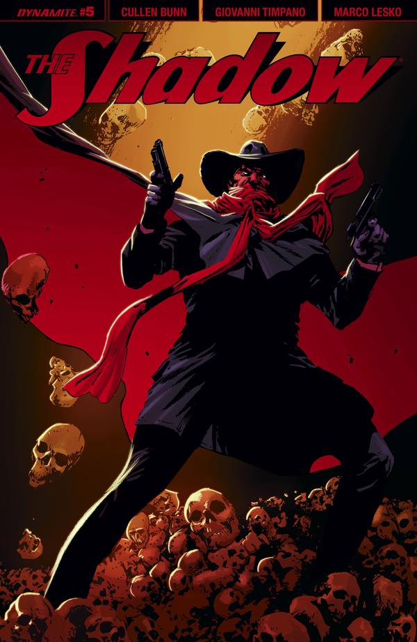 The Shadow #5 cover