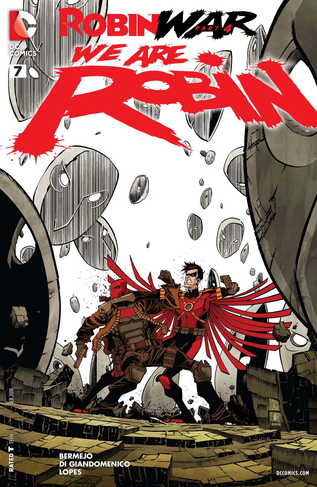We Are Robin #7 cover