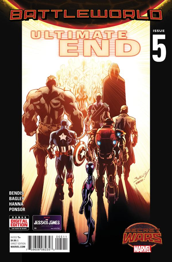 Ultimate End #5 cover