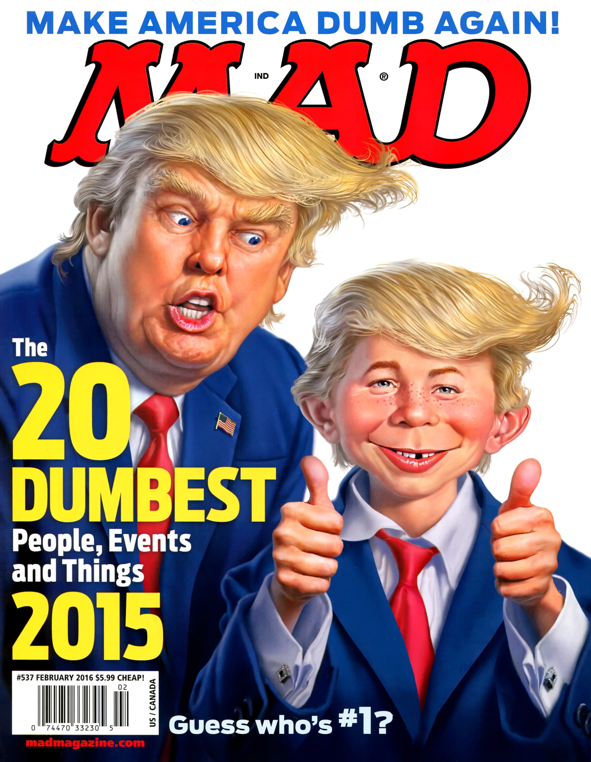 Mad #537 cover