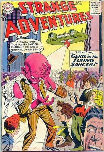Strange Adventures #106 cover