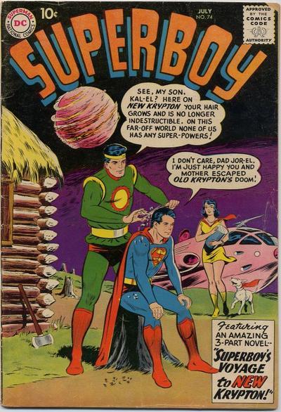 Superboy #74 cover