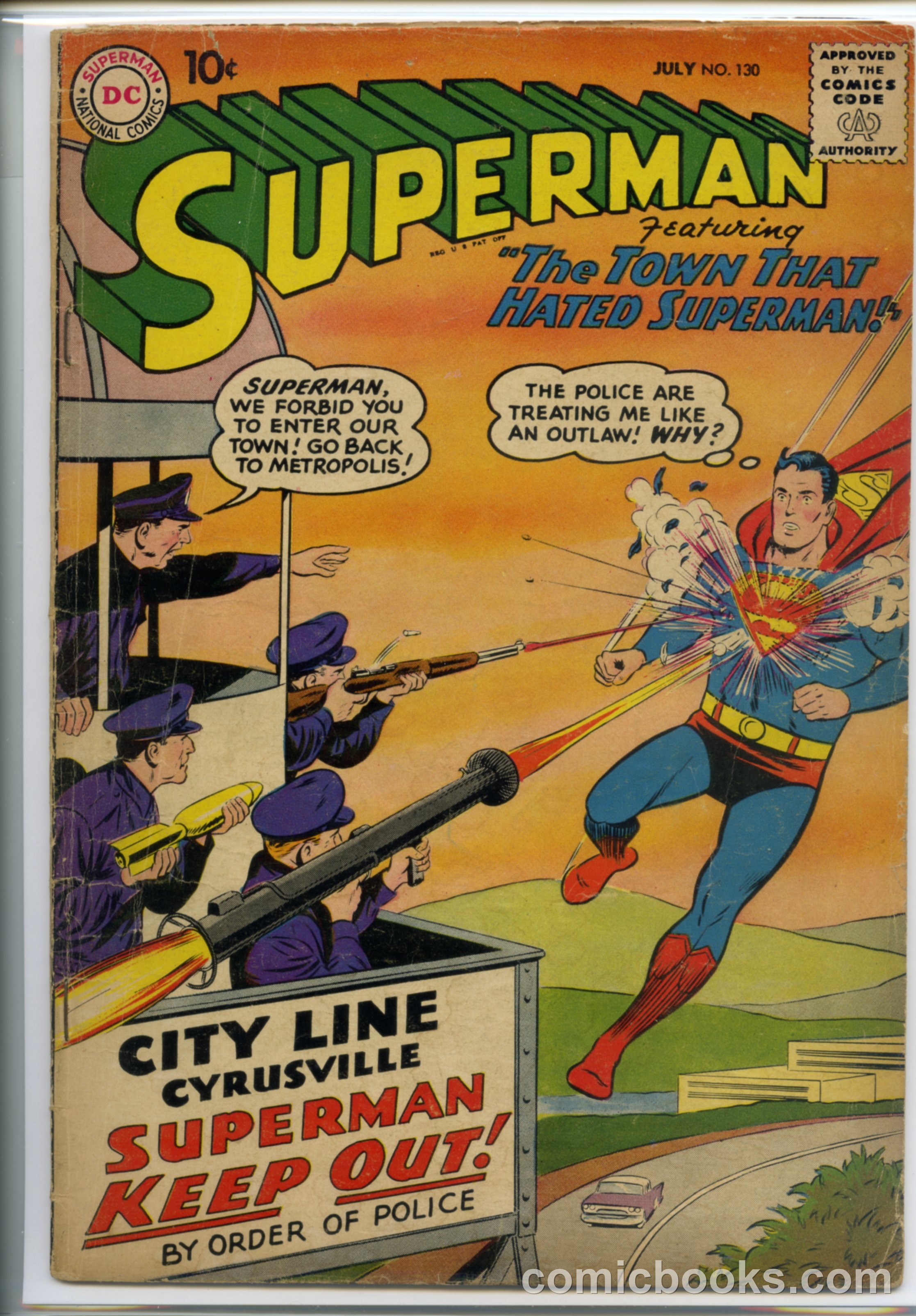 Superman #130 cover