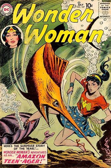 Wonder Woman #107 cover