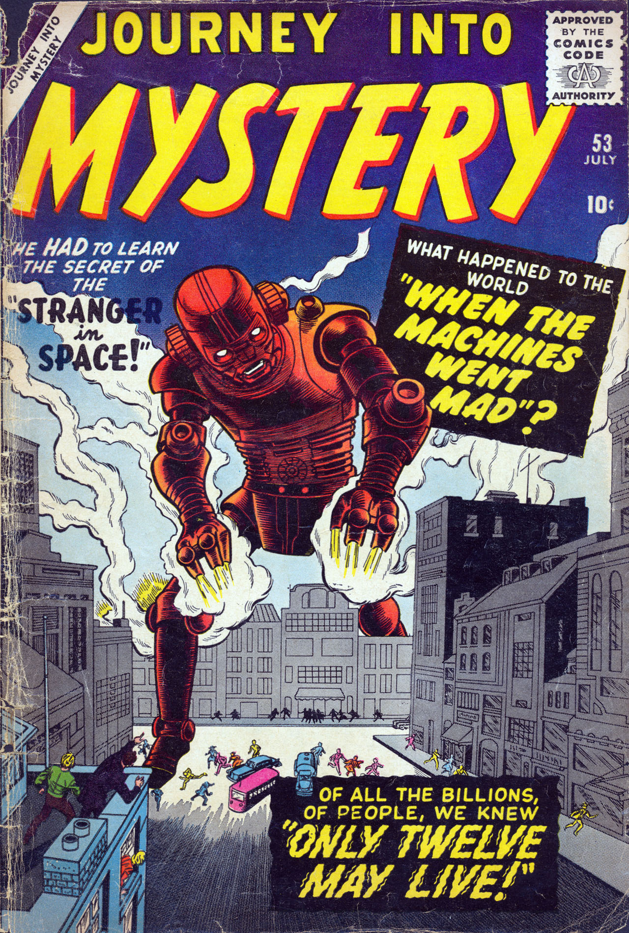 Journey into Mystery #53 cover