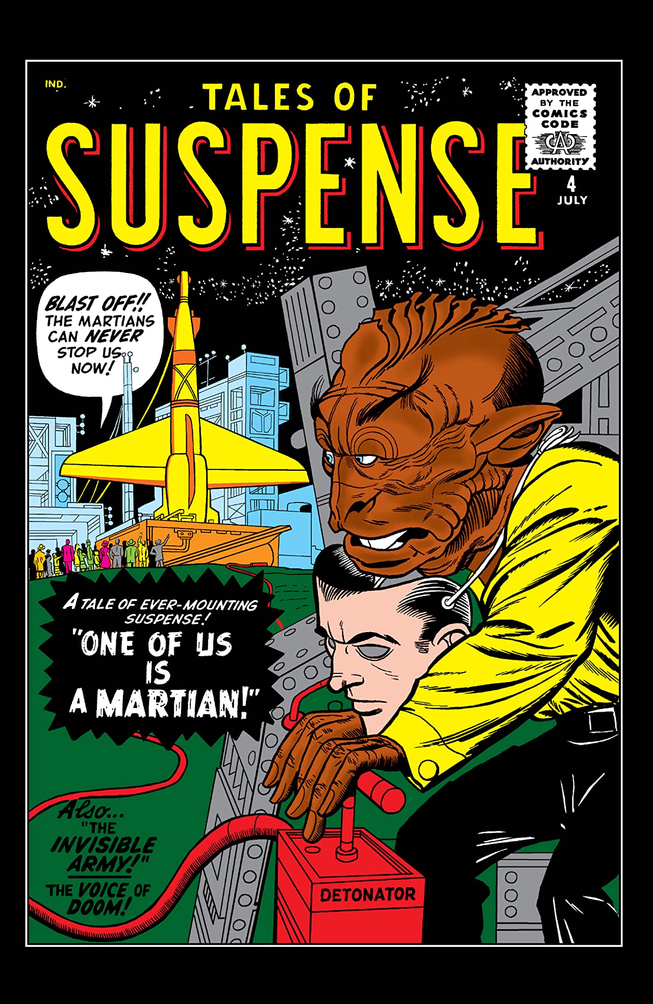 Tales of Suspense #4 cover