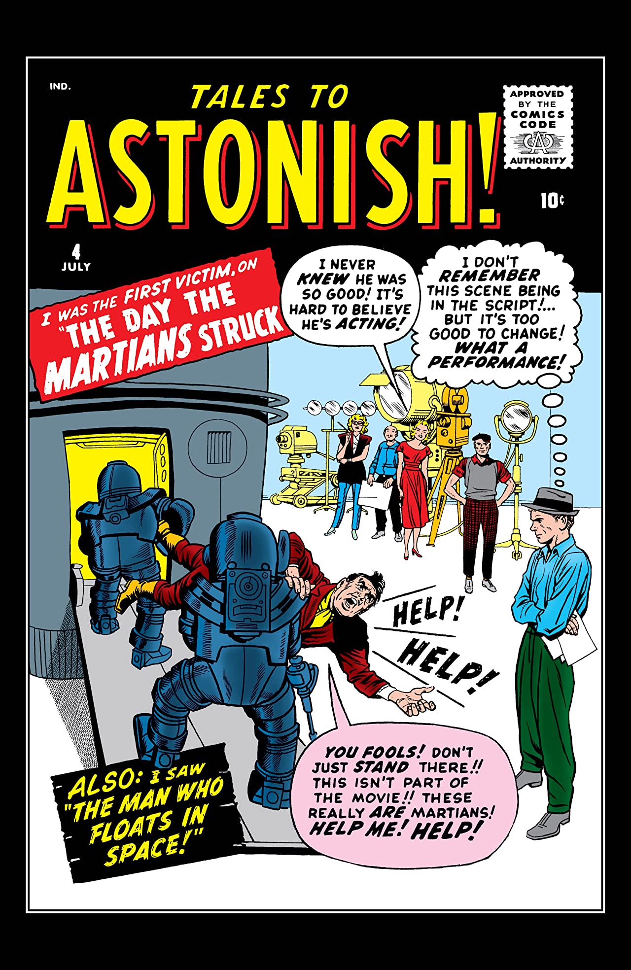 Tales to Astonish #4 cover