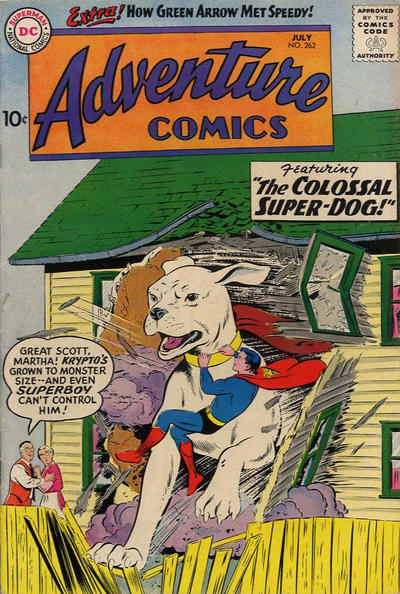 Adventure Comics #262 cover