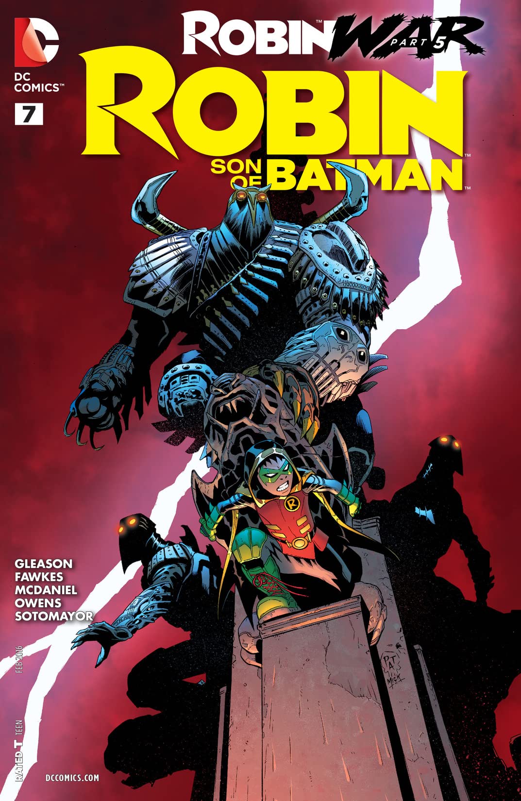 Robin: Son of Batman #7 cover