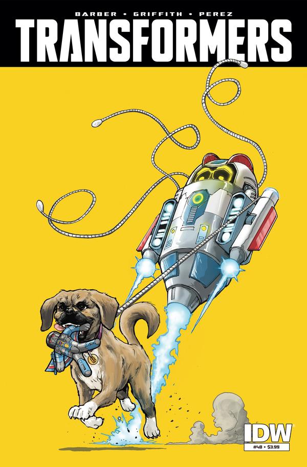 The Transformers #48 cover