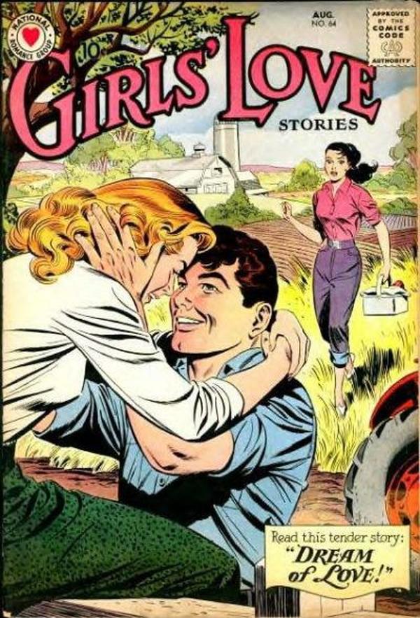 Girls' Love Stories #64 cover