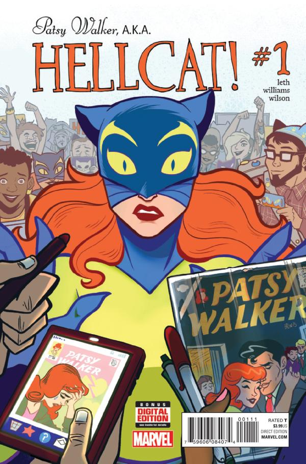 Patsy Walker, A.K.A. Hellcat! #1 cover