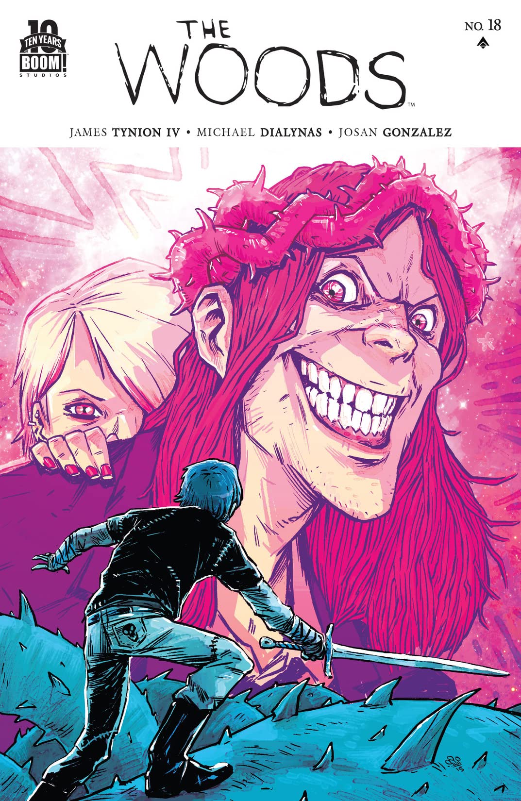 The Woods #18 cover
