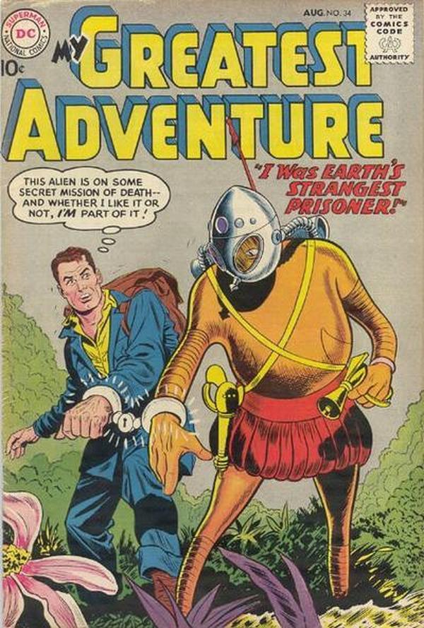 My Greatest Adventure #34 cover