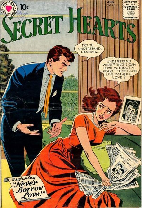 Secret Hearts #57 cover