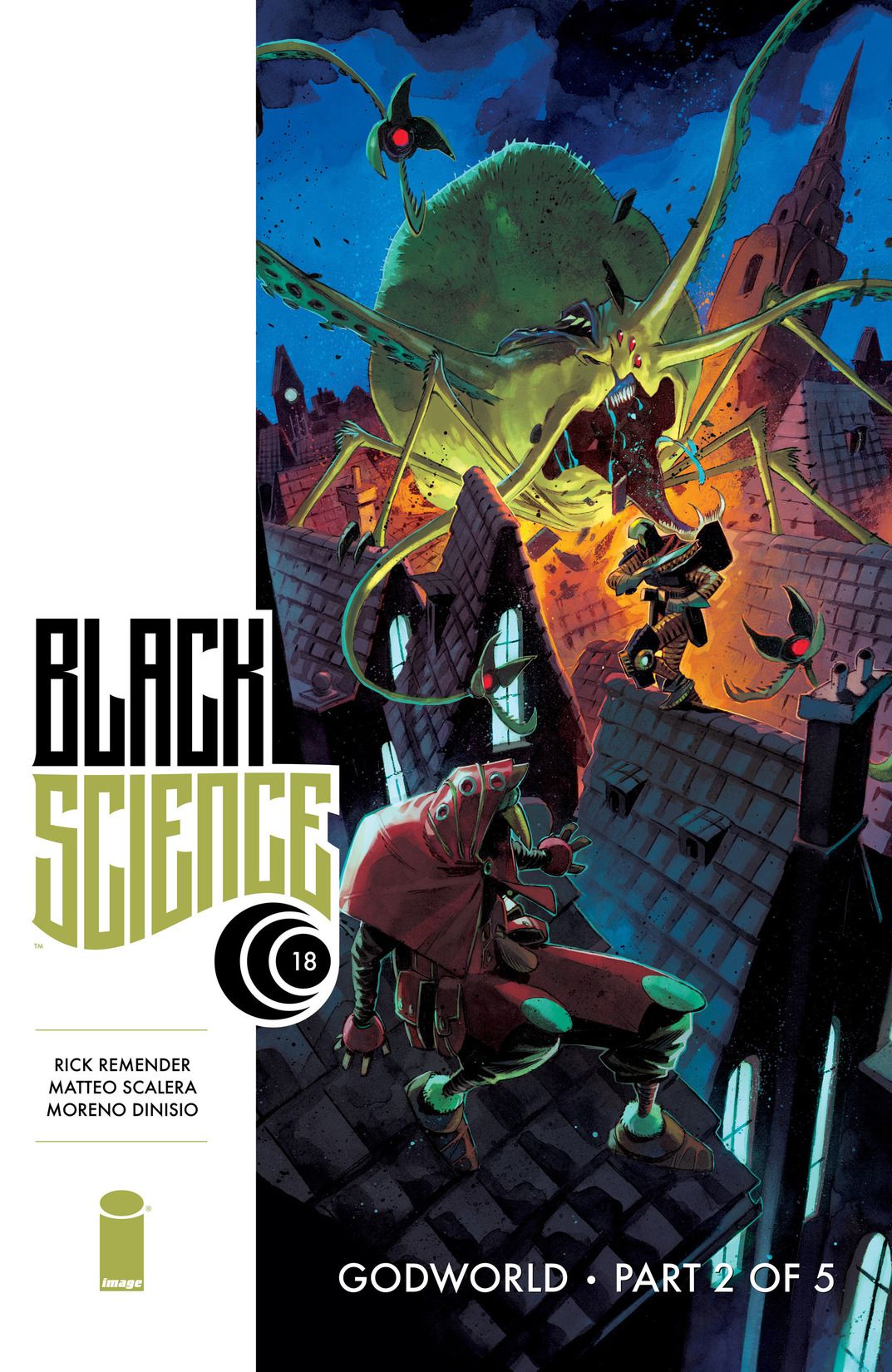 Black Science #18 cover