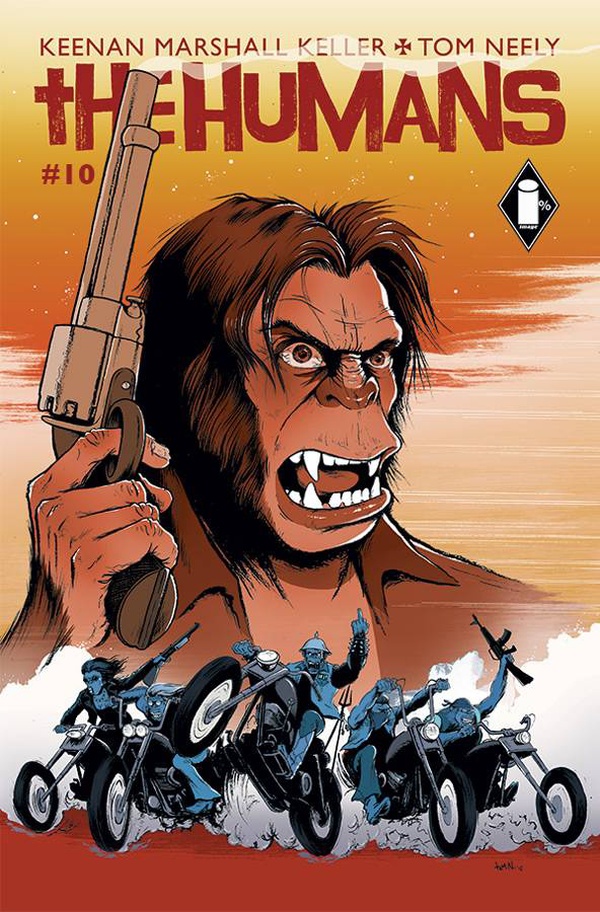 The Humans #10 cover