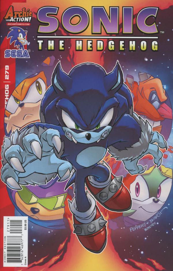 Sonic the Hedgehog #279 cover