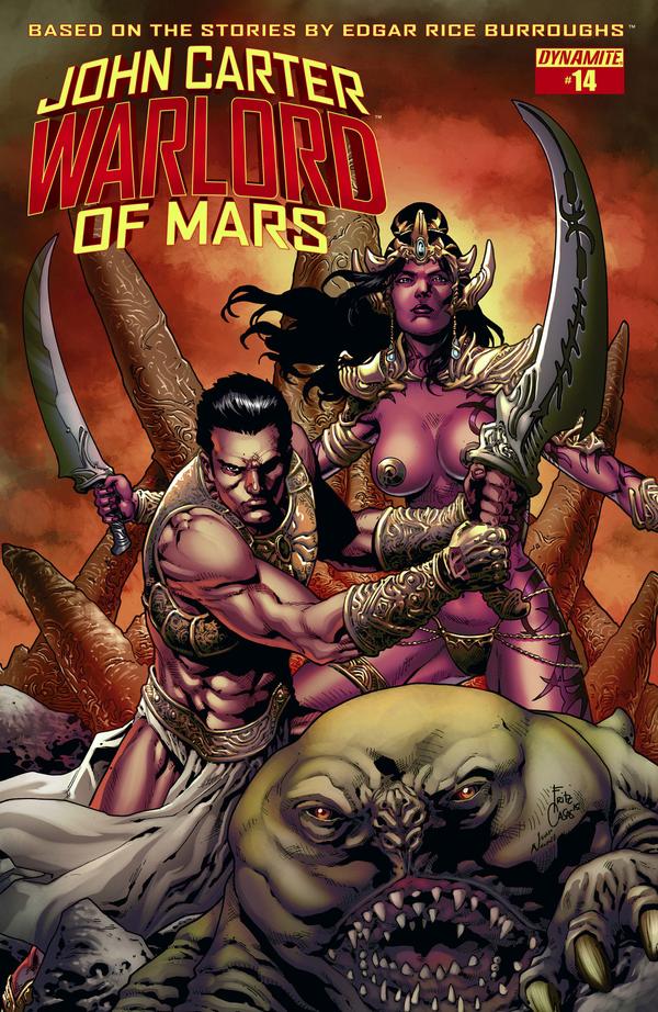 John Carter, Warlord of Mars #14 cover